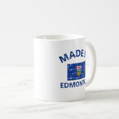 Edmonton-Wappen Kaffeetasse (VorderseiteRechts)