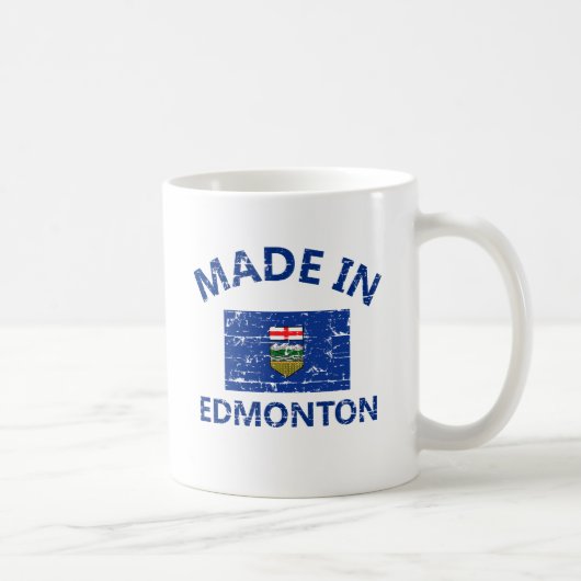 Edmonton-Wappen Kaffeetasse (Rechts)
