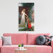 Edmund Blair Leighton Accolade Leinwanddruck (Insitu (Wohnzimmer))