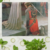 Edmund Blair Leighton Accolate Geschirrtuch (Gefaltet)