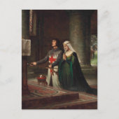 Edmund Blair Leighton - Die Dedication-Postkarte Postkarte (Vorderseite)