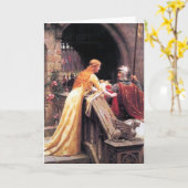 Edmund Blair Leighton - God Speed! ( 1900 ) Karte (Gelbe Blume)