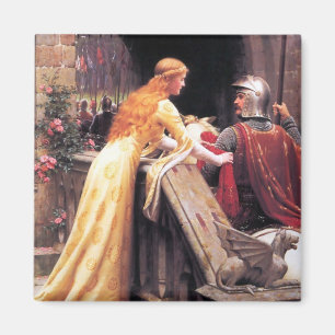 Edmund Blair Leighton - Gott-Geschwindigkeit! Magnet