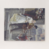 'Edmund Blair Leighton' Hochzeitsmalerei Puzzle (Horizontal)