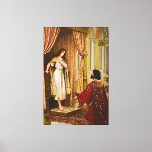 Edmund Blair Leighton Leinwanddruck (Vorderseite)