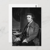 Edmund Burke Postkarte (Vorne/Hinten)