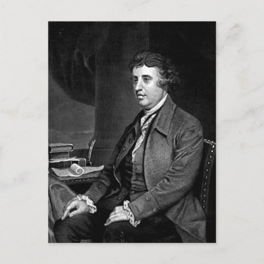 Edmund Burke Postkarte (Vorderseite)
