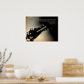 Edmund Burke Quote Poster (Küche)