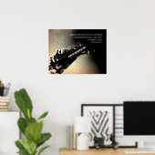 Edmund Burke Quote Poster (Heimbüro)