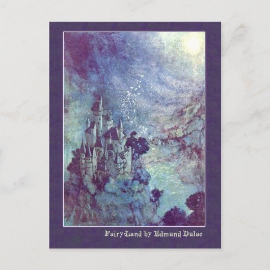 Edmund Dulac Illustrates Edgar Allan Poe Postkarte (Vorderseite)