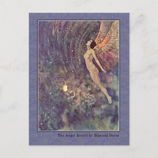 Edmund Dulac Illustrates Edgar Allan Poe Postkarte (Vorderseite)