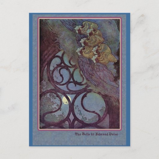 Edmund Dulac Illustrates Edgar Allan Poe Postkarte (Vorderseite)