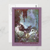Edmund Dulac Illustrates Edgar Allan Poe Postkarte (Vorne/Hinten)