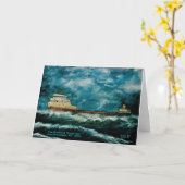 Edmund Fitsgerald 1996 mit Text Karte (Gelbe Blume)