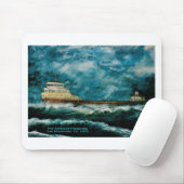 Edmund Fitsgerald 1996 mit Text Mousepad (Mit Mouse)