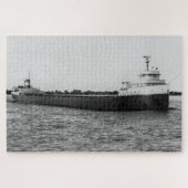 Edmund Fitzgerald auf St. Clair River Original Puzzle (Horizontal)