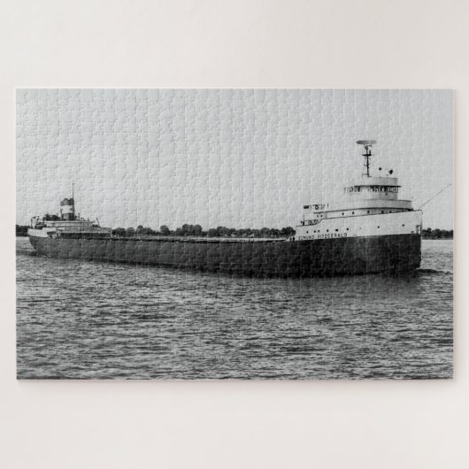 Edmund Fitzgerald auf St. Clair River Original Puzzle (Horizontal)