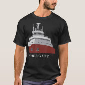 Edmund Fitzgerald Big Fitz Nautical T-Shirt (Vorderseite)