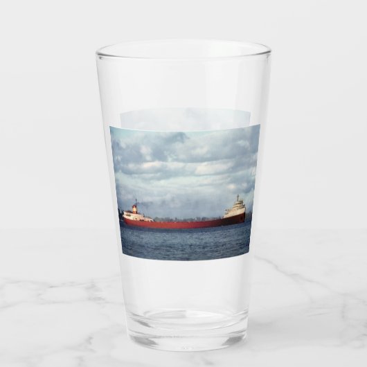 Edmund Fitzgerald Glas (Rückseite)