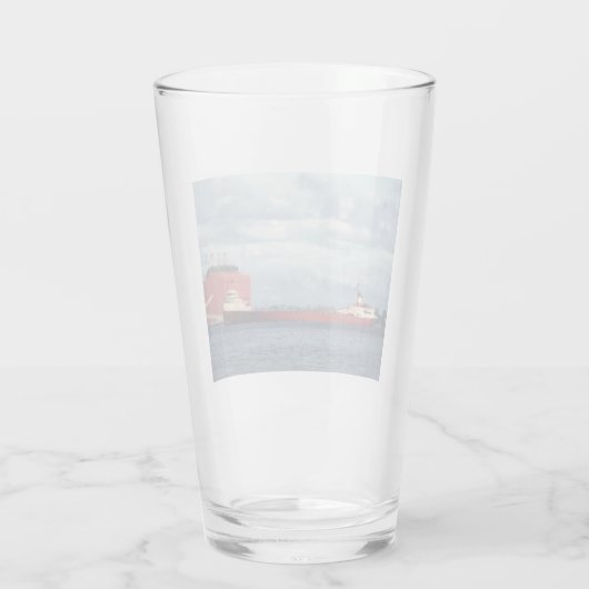 Edmund Fitzgerald Glas (Rückseite)
