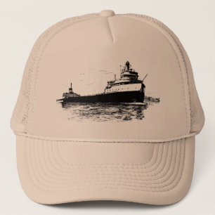 Edmund Fitzgerald ~ KUNDENGERECHTE FARBE Truckerkappe