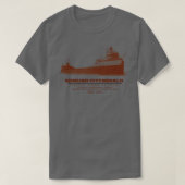 Edmund Fitzgerald T-Shirt (Design vorne)