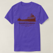 Edmund Fitzgerald T-Shirt (Design vorne)