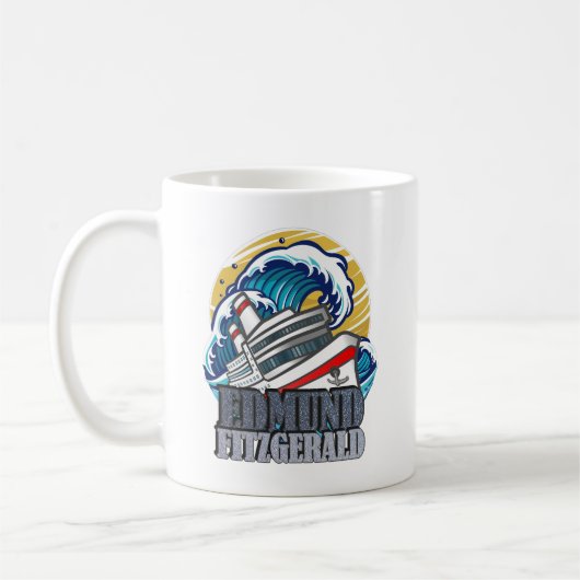 Edmund Fitzgerald | Tribut an das legendäre Schiff Kaffeetasse (Links)