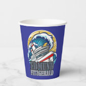 Edmund Fitzgerald | Tribut an das legendäre Schiff Pappbecher (Vorderseite)