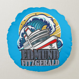Edmund Fitzgerald Tribut an das legendäre Schiff Rundes Kissen