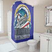 Edmund Fitzgerald | Tribute to the Legendary Ship Duschvorhang (Beispiel)