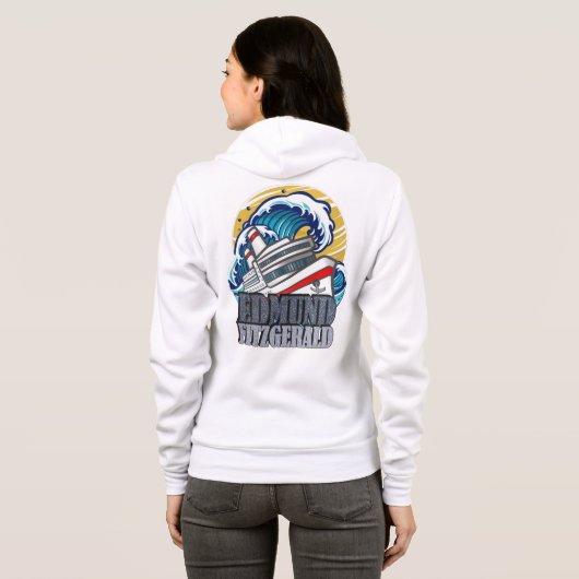 Edmund Fitzgerald | Tribute to the Legendary Ship Hoodie (Schwarz voll)