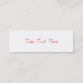 Edmund Fitzgerald und Steam Motor Mini Visitenkarte (Rückseite)