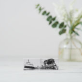 Edmund Fitzgerald und Steam Motor Mini Visitenkarte (Stehend Vorderseite)