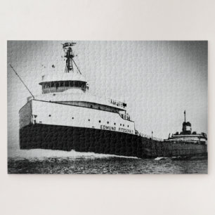 Edmund Fitzgerald Vintage Maritime Große Seen Puzzle