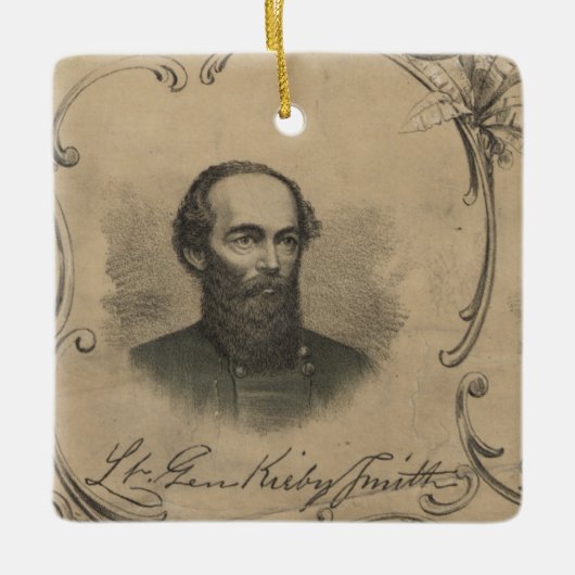 Edmund Kirby Smith Keramikornament (Vorderseite)