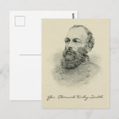 Edmund Kirby Smith Postkarte (Vorne/Hinten)