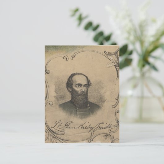 Edmund Kirby Smith Postkarte (Stehend Vorderseite)
