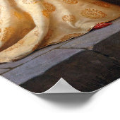 Edmund Leighton God Speed Poster (Ecke)