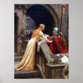 Edmund Leighton God Speed Poster (Vorne)