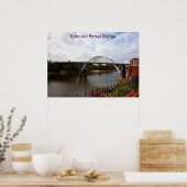 Edmund Pettus Bridge in Selma, Alabama Poster (Küche)