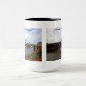 Edmund Pettus Bridge in Selma, Alabama Tasse (Zentrum)