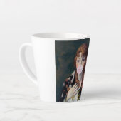 Edna bläst einen rosa Kaugummi Milchtasse (Linke Ecke)