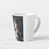 Edna bläst einen rosa Kaugummi Milchtasse (Rechte Ecke)