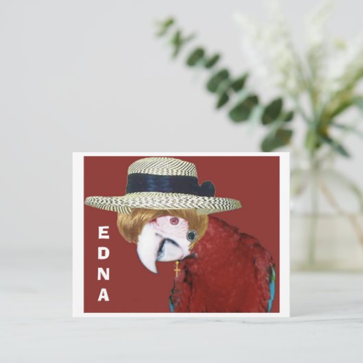 EDNA POSTKARTE (Stehend Vorderseite)