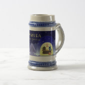 Edo-Nekos Snowy-Feier Bierglas (VorderseiteRechts)