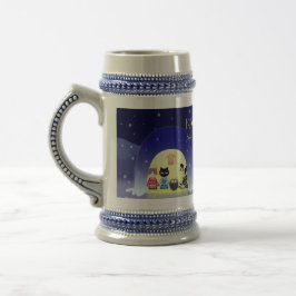 Edo-Nekos Snowy-Feier Bierglas