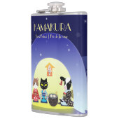 Edo-Nekos Snowy-Feier Flachmann (Links)