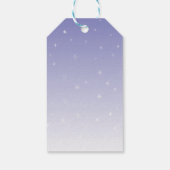 Edo-Nekos Snowy-Feier Geschenkanhänger (Rückseite)