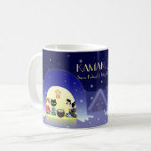 Edo-Nekos Snowy-Feier Kaffeetasse (Vorderseite Links)